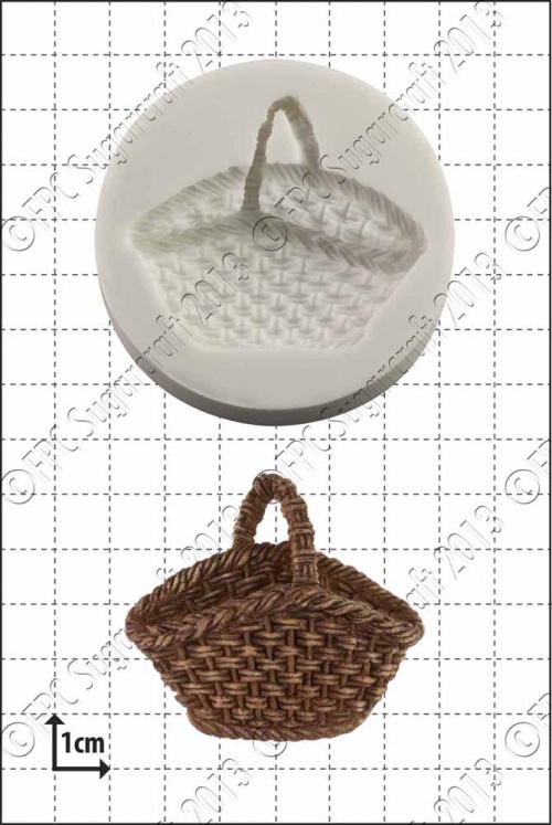 'Wicker Basket' Silicone Mould